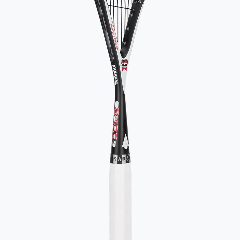 Squash racket Karakal S-100 FF 2.1 white 4
