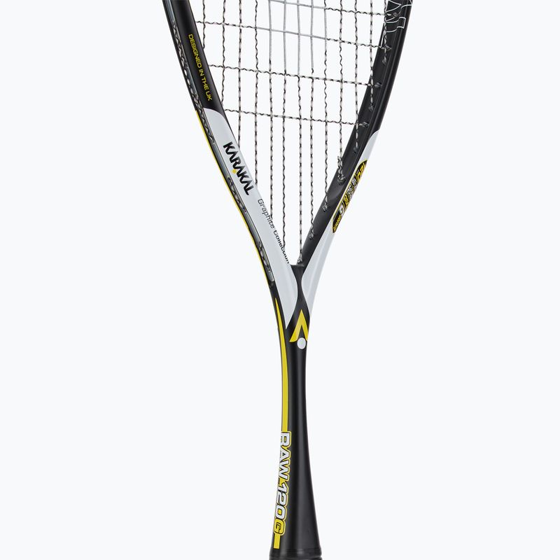 Squash racket Karakal Raw 120 black 4