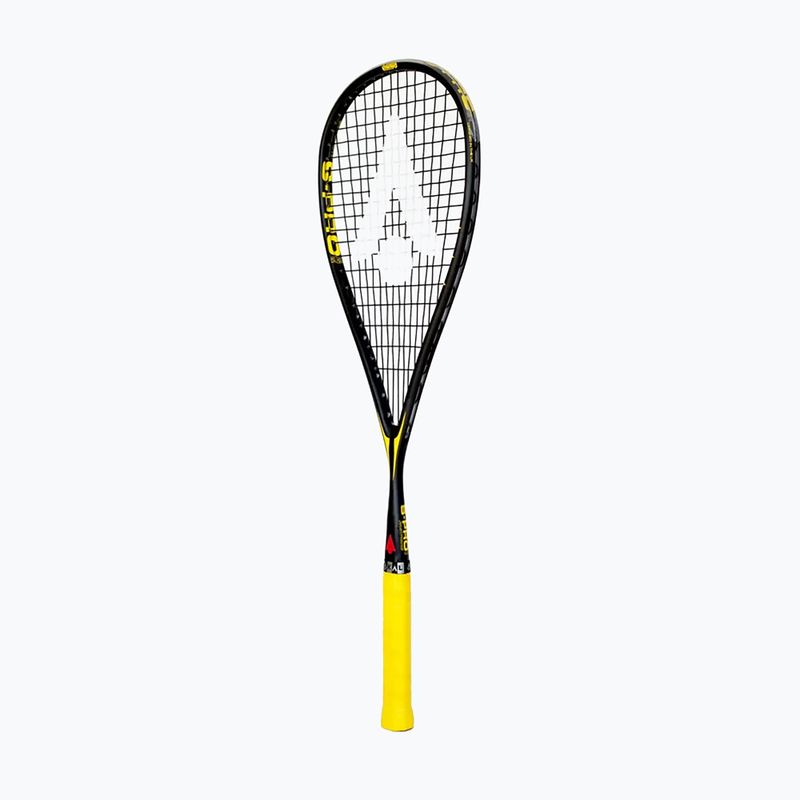 Squash racket Karakal S-Pro 2.2 black/yellow 3