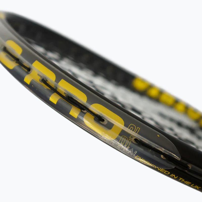 Squash racket Karakal S-Pro 2.2 black/yellow 4
