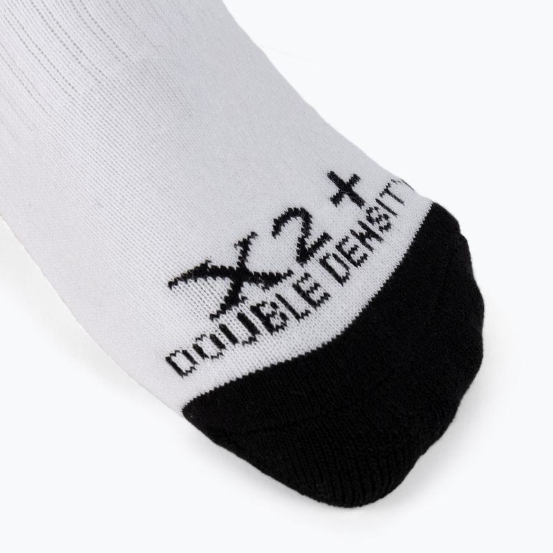 Karakal X2+ Ankle tennis socks white and black KC534 3