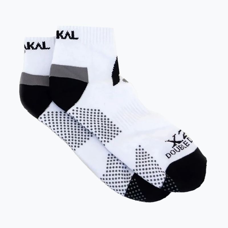 Karakal X2+ Trainer tennis socks white and black KC535 5