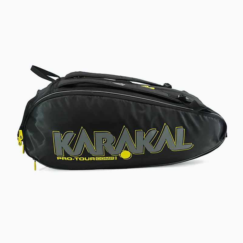 Squash bag Karakal Pro Tour Comp 2.0 black/yellow
