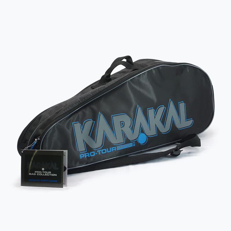 Squash bag Karakal Pro Tour Match 2.1 4R black / blue 4