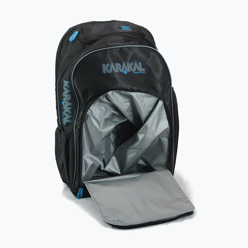 Squash backpack Karakal Pro Tour 2.1 30 l black/blue 5