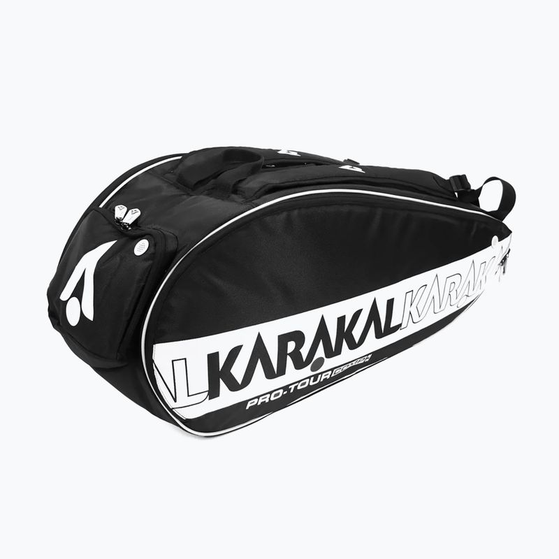 Squash bag Karakal Pro Tour Comp 2.2 9R white 2