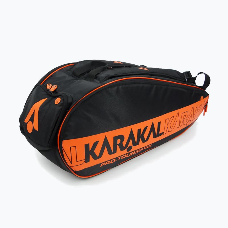 Squash bag Karakal Pro Tour Comp 2.2 9R orange 2