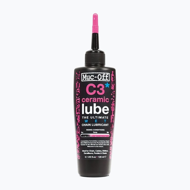 Muc-Off C3 Wet Ceramic Chain Lube 120 ml