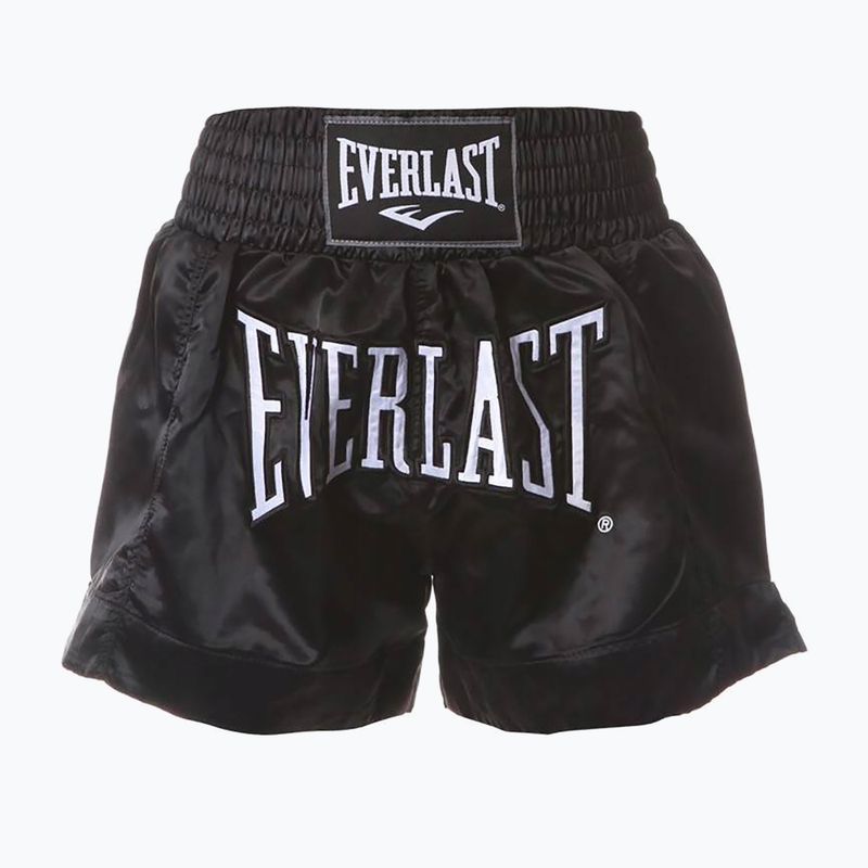 Men's Everlast Muay Thai training shorts black EMT6