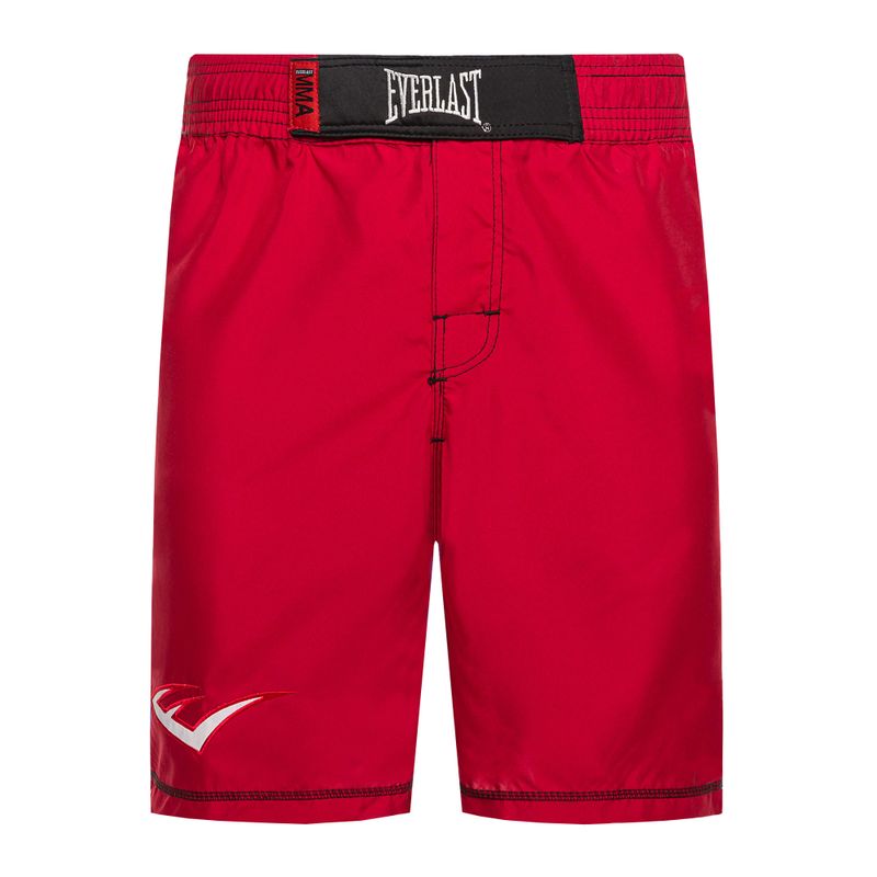 Men's Everlast MMA training shorts red