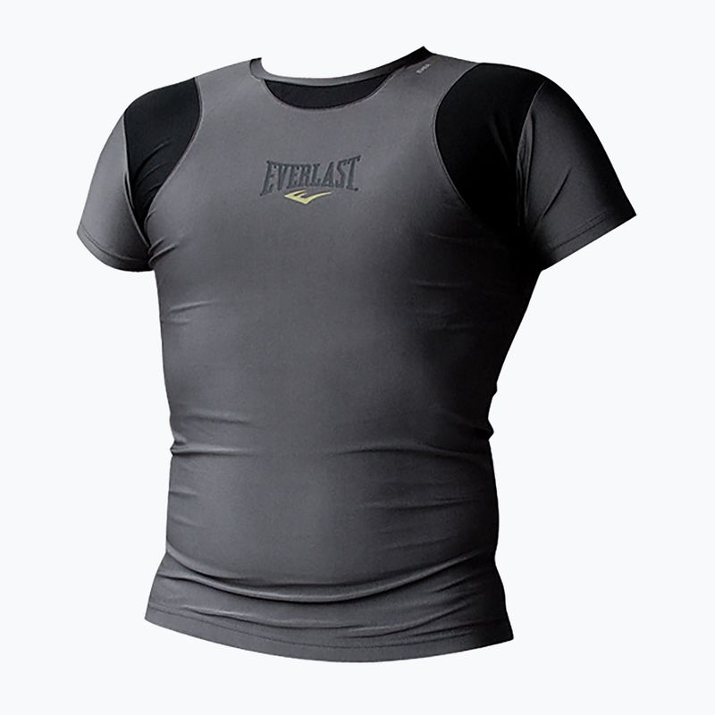 Men's Everlast short sleeve rashguard grey 4429