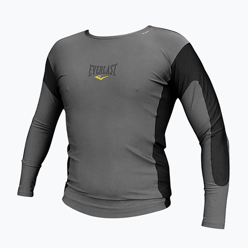 Men's compression T-shirt Everlast Rashguard Longsleeve grey 4430