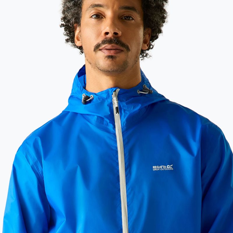 Men's rain jacket REGATTA Pack-It III oxford blue 4
