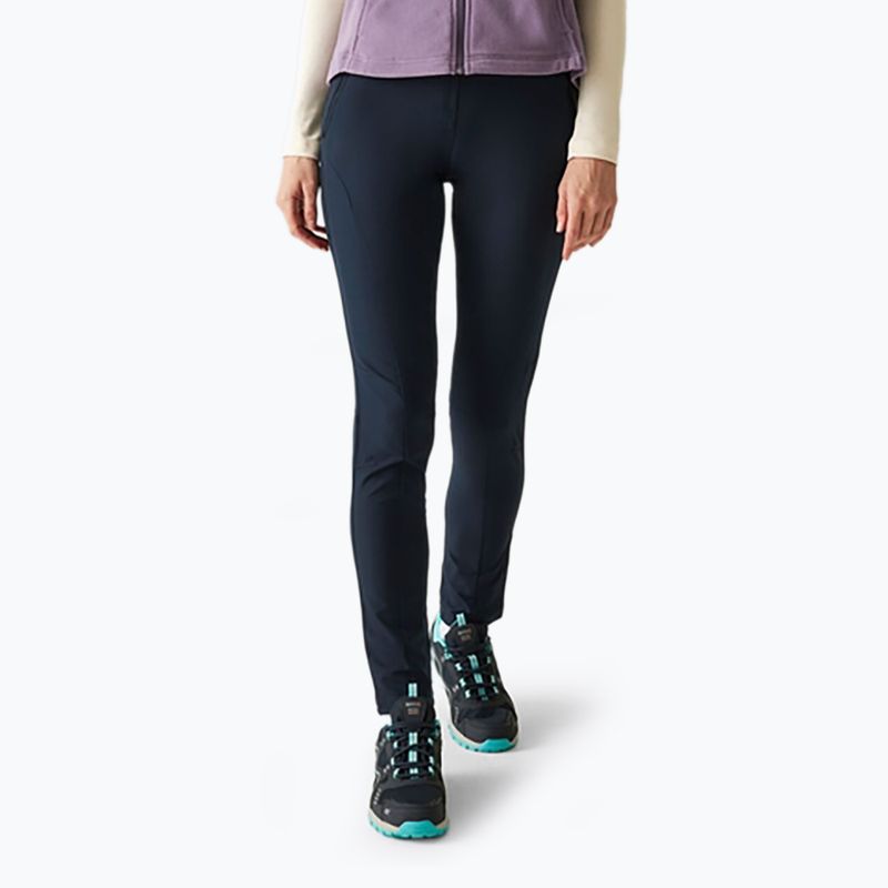 Women's trekking trousers REGATTA Pentre Stretch navy