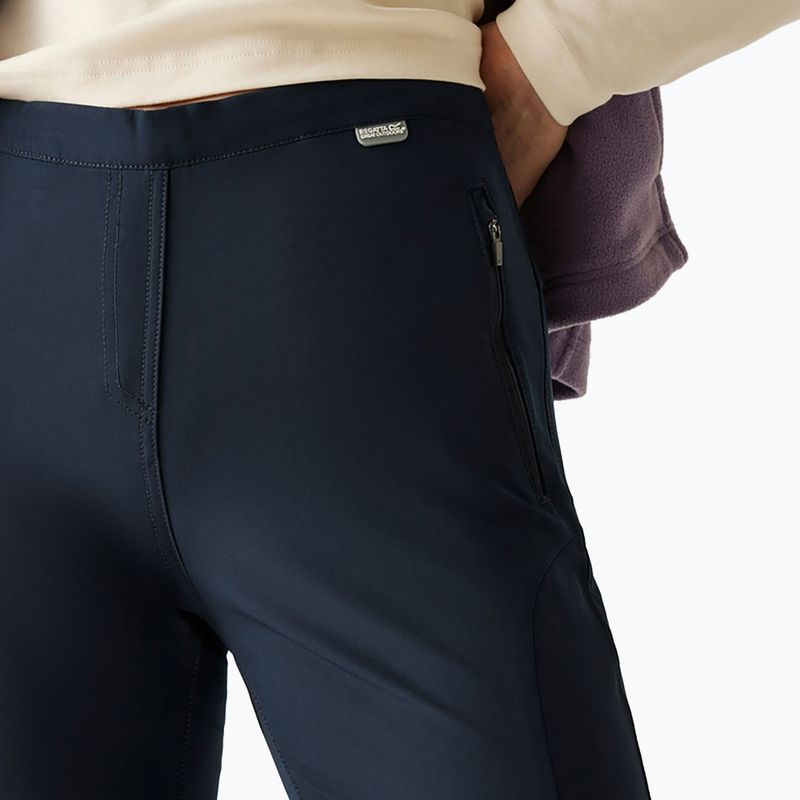 Women's trekking trousers REGATTA Pentre Stretch navy 4
