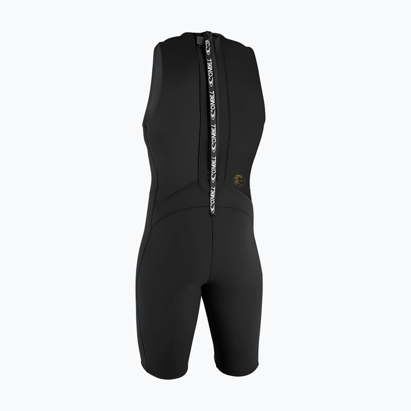 Men's O'Neill O'Riginal 2 mm Back Zip Sleeveless Spring black/black Swim Foam 2