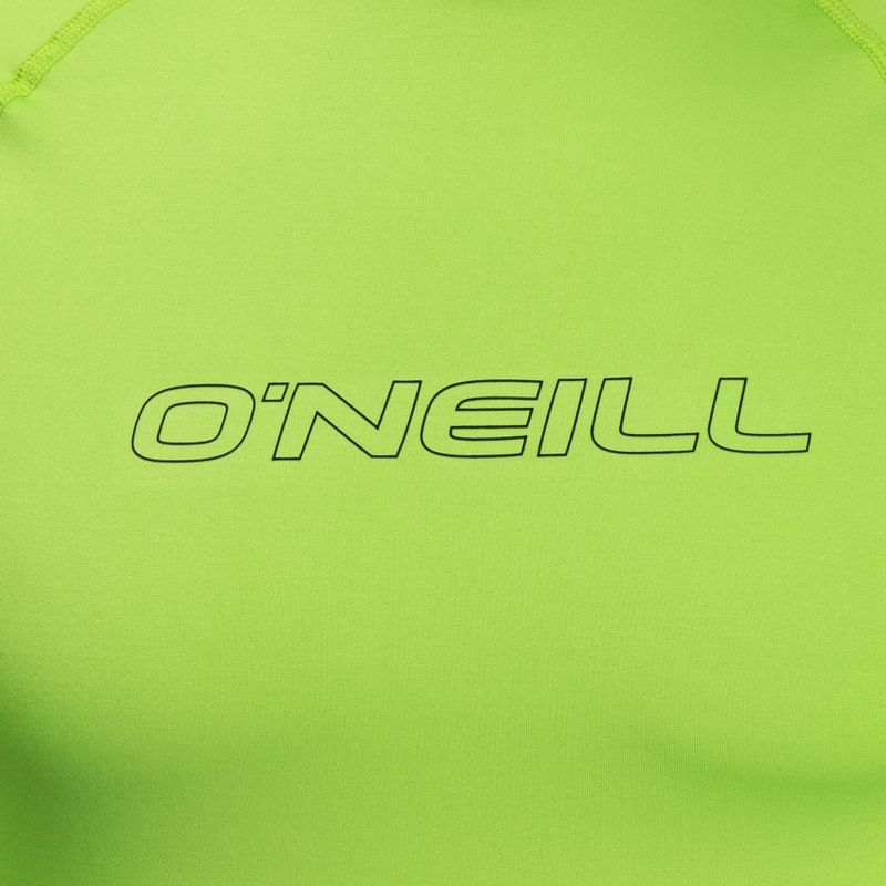 Men's O'Neill Basic Skins lime green swim shirt 3342 3