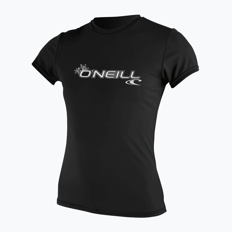Women's swim shirt O'Neill Basic Skins Sun Shirt black