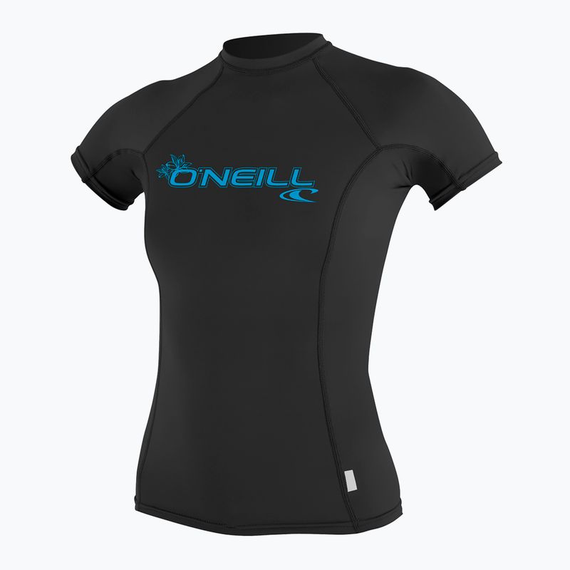Women's swim shirt O'Neill Basic Skins Rash Guard black 3548