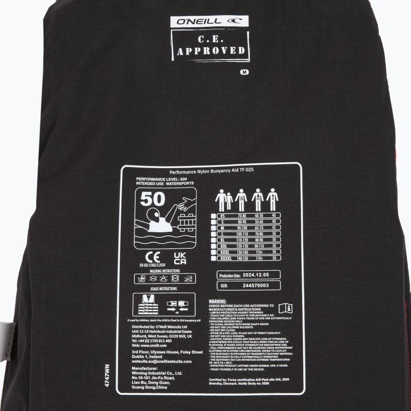 O'Neill Rental Superlite 50N ISO life jacket assorted 4