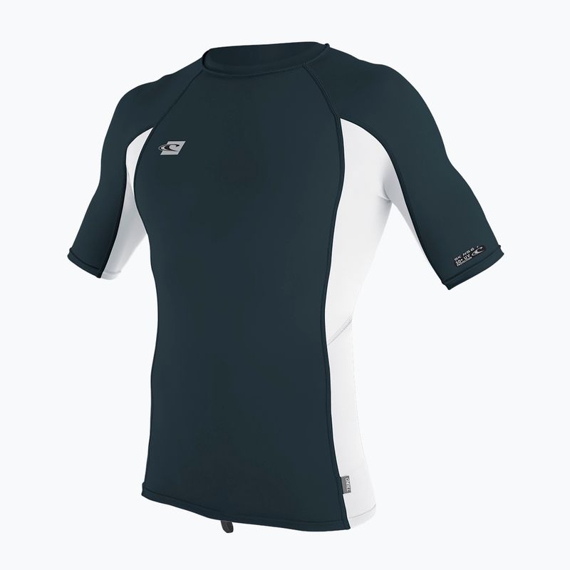Men's swim top O'Neill Premium Skins Rash Guard slate/white/slate