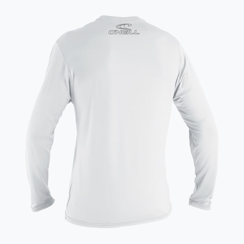 Children's swimming longsleeve O'Neill Basic Skins LS Sun Shirt white 2