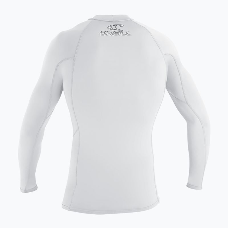 Children's swimming longsleeve O'Neill Youth Basic Skins Rash Guard white 2