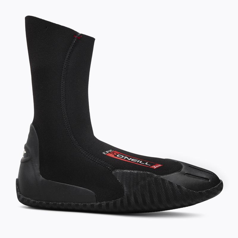 O'Neill Epic RT 3mm neoprene boots black 5429 2
