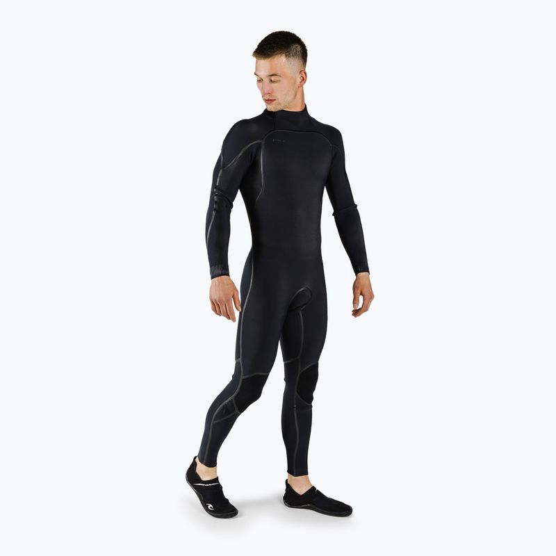 Men's O'Neill Psycho One 3/2 mm swimming wetsuit black 5418 2