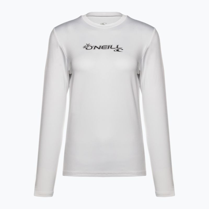 Women's swim shirt O'Neill Basic Skins Sun Shirt white 4340