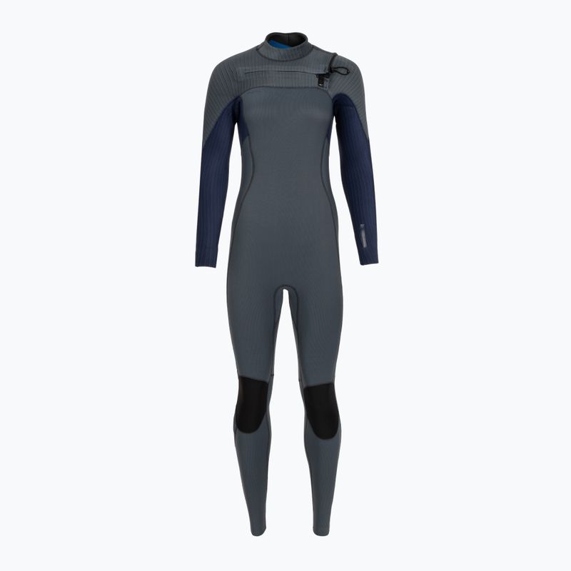 Women's wetsuit O'Neill Hyperfreak 3/2+ Chest Zip Full shade/navy 2