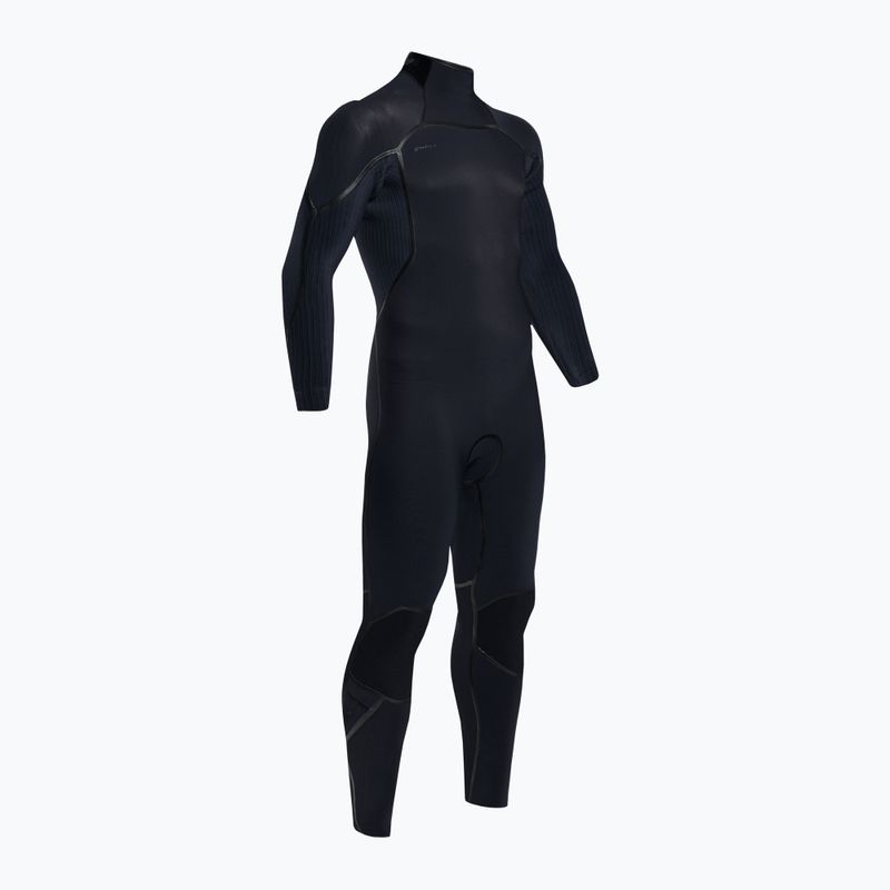 Men's O'Neill Hyperfreak Fire 5/4+ Back Zip Full A00 Swim Foam Black 5549