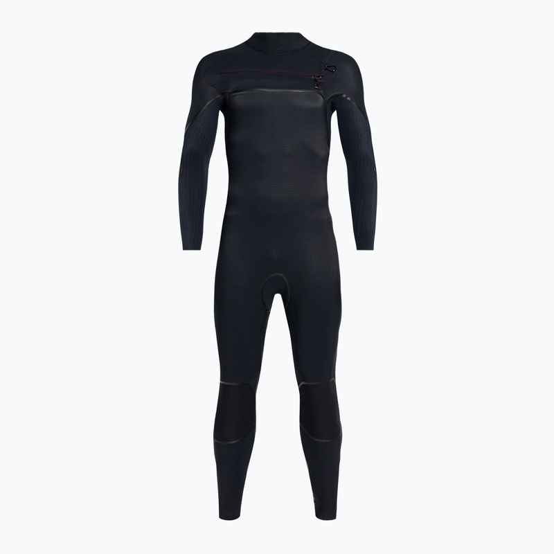 Men's O'Neill Hyperfreak Fire 5/4+ Chest Zip Full A00 Swim Foam Black 5550 2