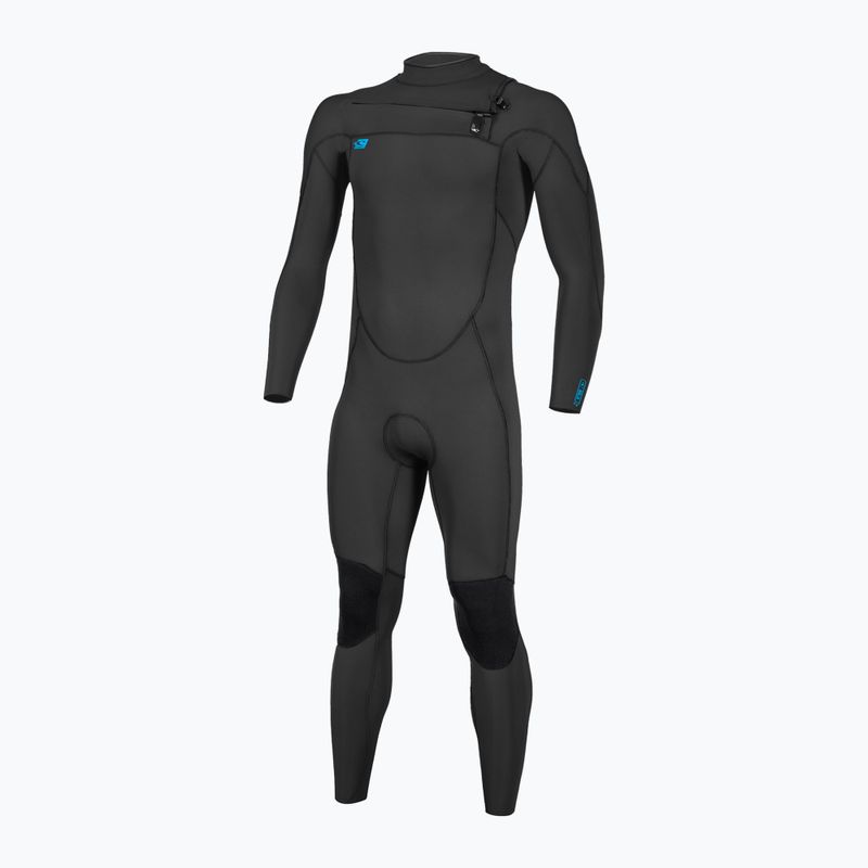 O'Neill Youth Ninja 5/4 Chest Zip Full black/black/black children's swimming foam