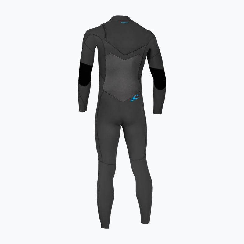 O'Neill Youth Ninja 5/4 Chest Zip Full black/black/black children's swimming foam 2
