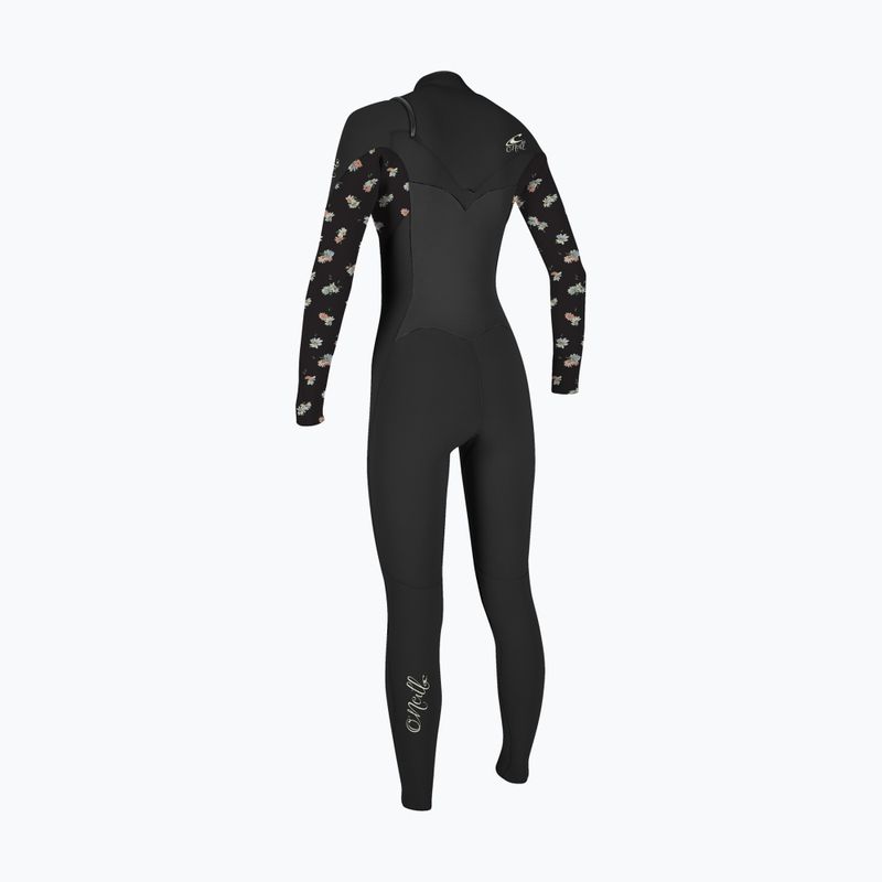 Women's O'Neill Epic 5/4 Chest Zip Full black/cindydaisy Swim Foam 2
