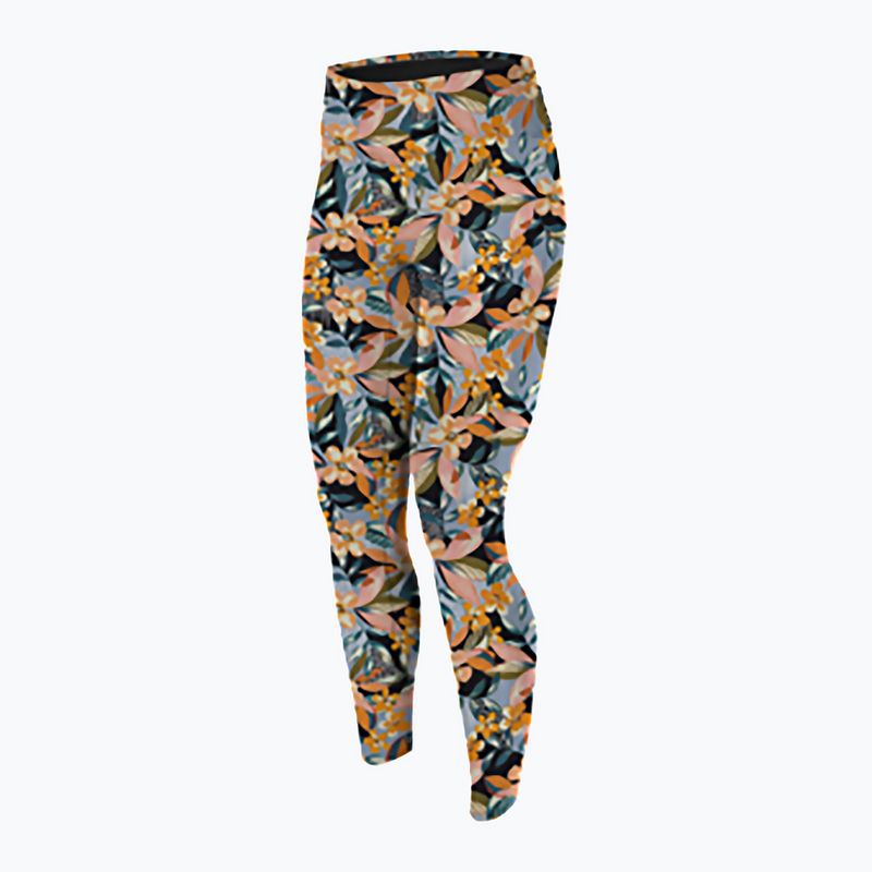 Women's neoprene leggings O'Neill Bahia 1.5 mm black/demi floral/black
