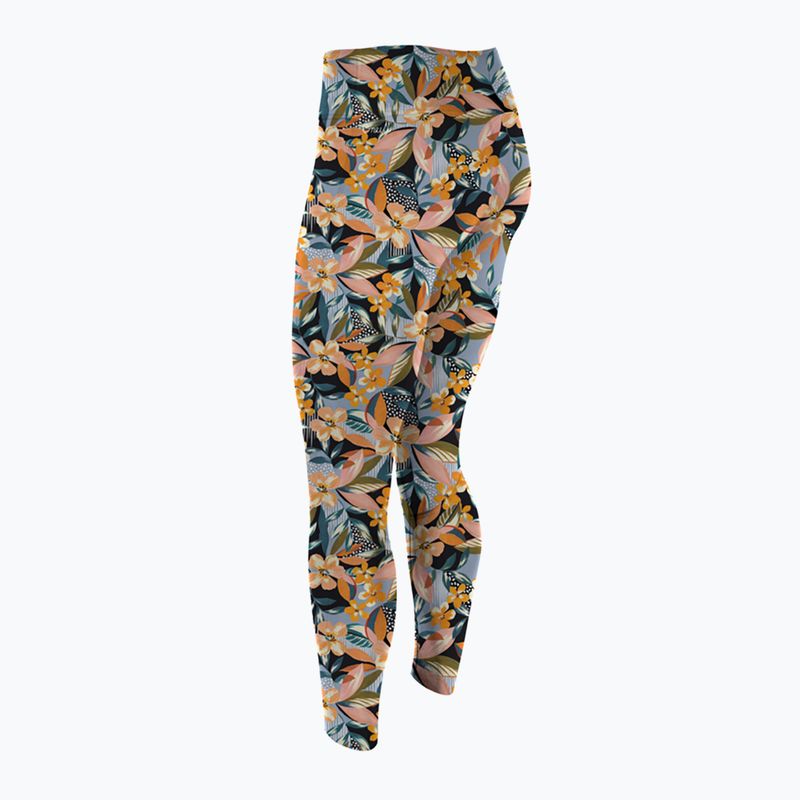 Women's neoprene leggings O'Neill Bahia 1.5 mm black/demi floral/black 2