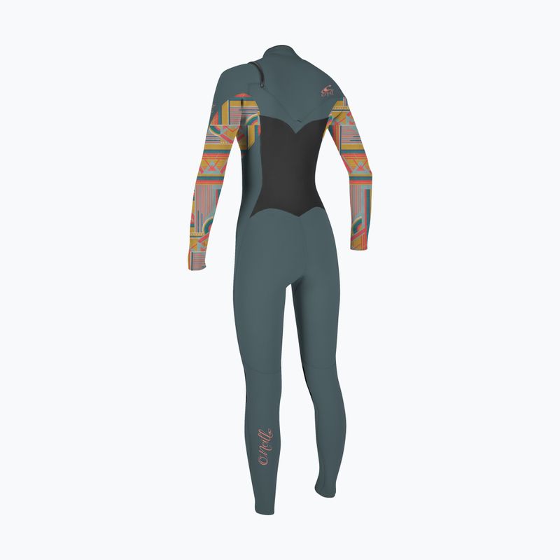 Women's O'Neill Epic 4/3 Chest Zip Full shade/arta geo swim float 2
