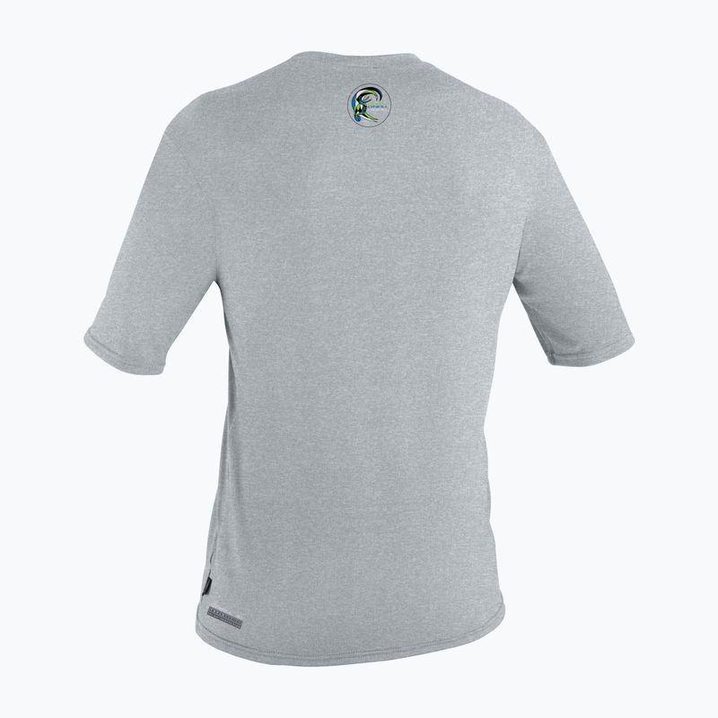 Men's swim top O'Neill Trvlr Hybrid Graphic Sun Shirt smoke 2