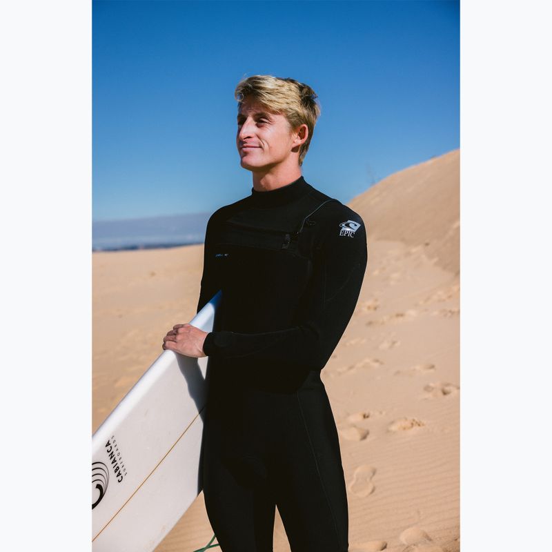 Men's O'Neill Epic 4/3 mm Chest Zip Full black/black/black Swim Foam 4