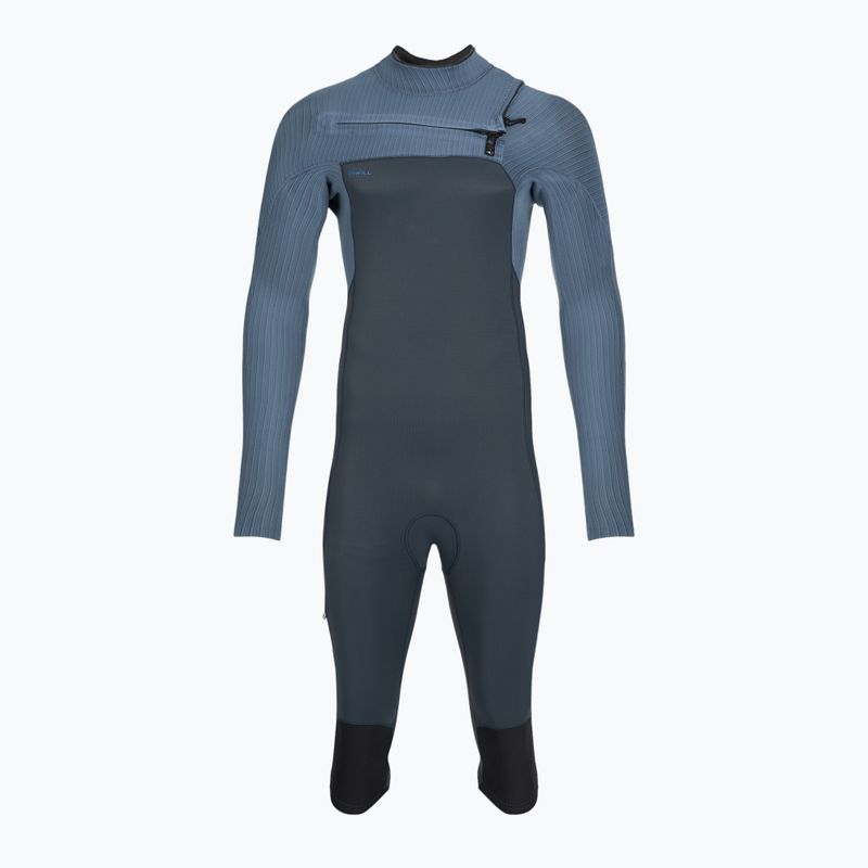 Men's O'Neill Hyperfreak 4/3+ mm Chest Zip Overknee dark orion/copen blue swimming foam 2