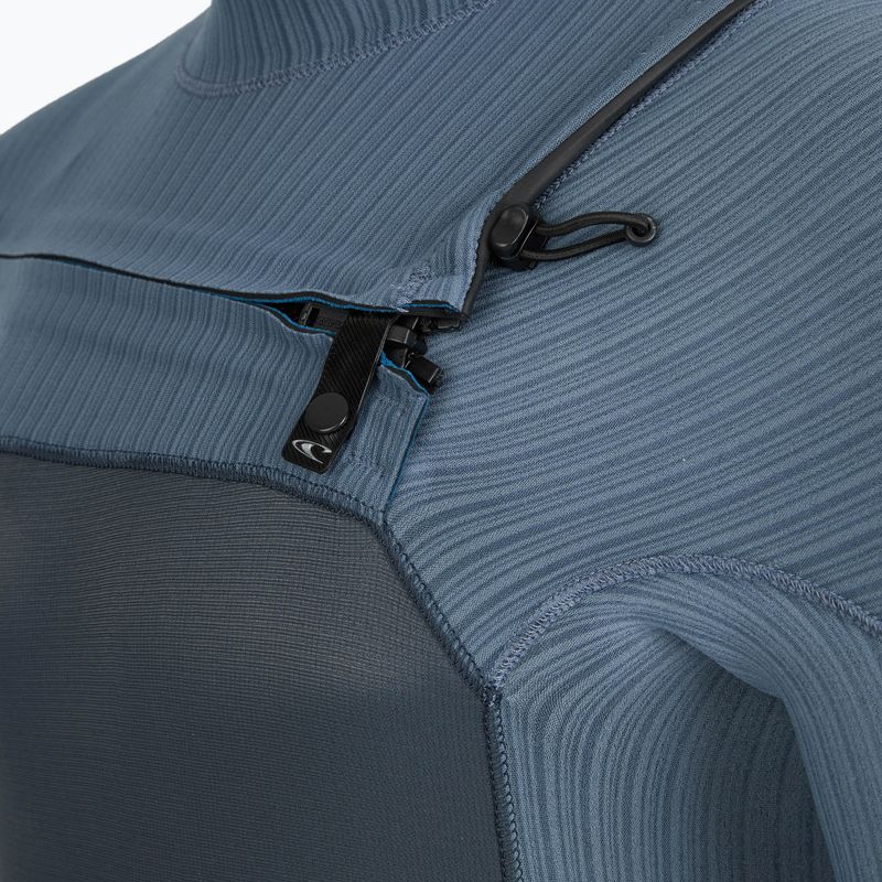 Men's O'Neill Hyperfreak 4/3+ mm Chest Zip Overknee dark orion/copen blue swimming foam 5