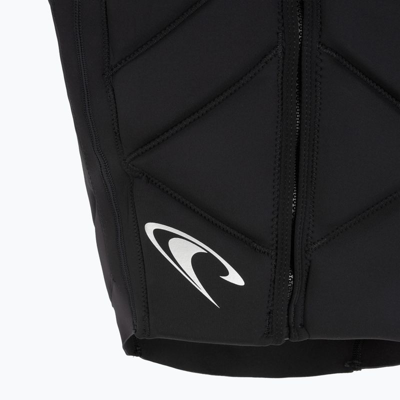 Men's protective waistcoat O'Neill Slasher Comp B black/black 3