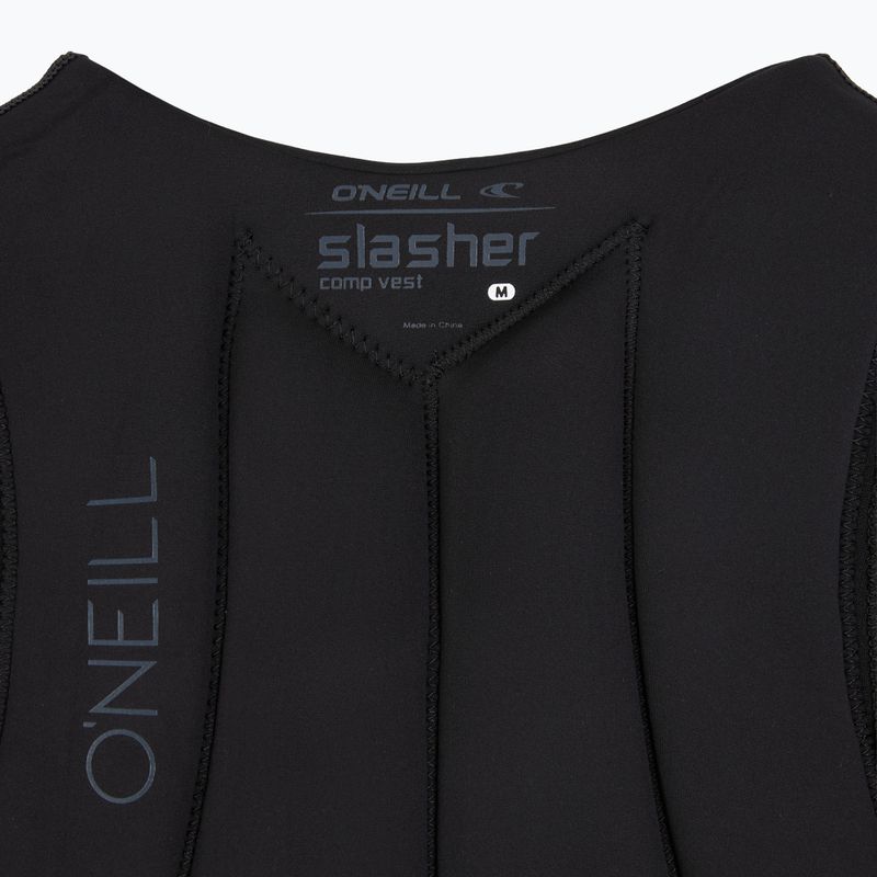 Men's protective waistcoat O'Neill Slasher Comp B black/black 6