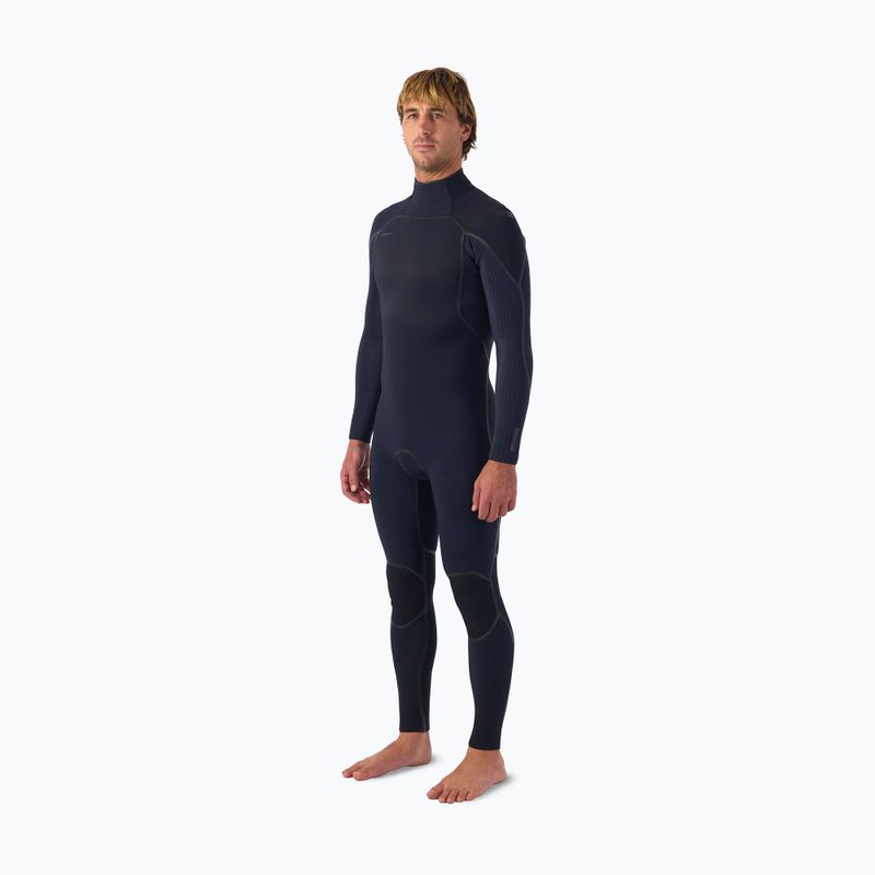 Men's swimming wetsuit O'Neill Hyperfreak Fire 4/3+ mm Back Zip Full black/black 3