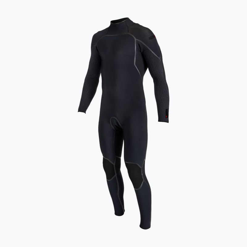 Men's swimming wetsuit O'Neill Hyperfreak Fire 4/3+ mm Back Zip Full black/black 12
