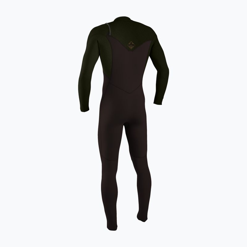 Men's wetsuit O'Neill Hyperfreak 3/2+ Chest Zip Full arabica/ranger 2