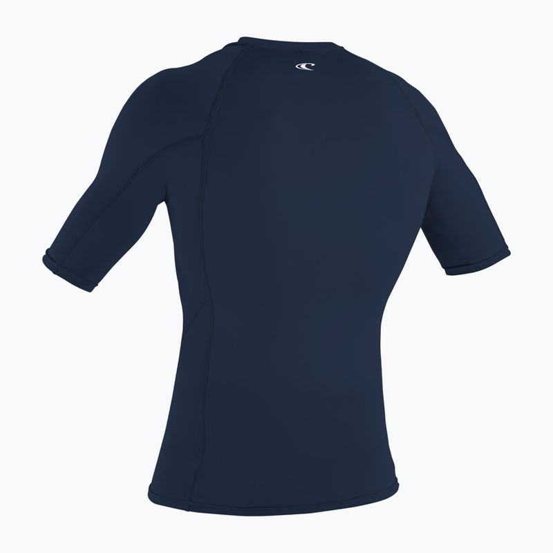 Men's swim top O'Neill Basic Skins Rash Guard SS navy 2