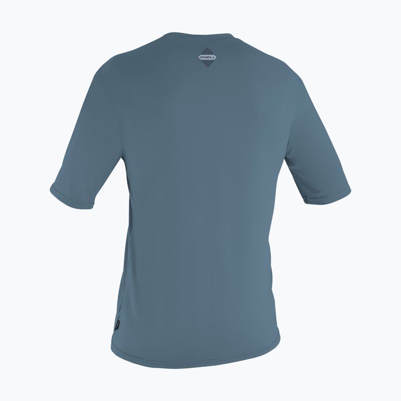 Men's swim top O'Neill Hyperfreak Skins Sun Shirt blue fusion 2